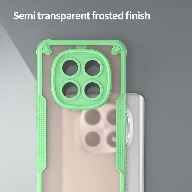 For Redmi Note 15 4G / 5G Global 164mm Armor Glaze PC Hybrid TPU Phone Case