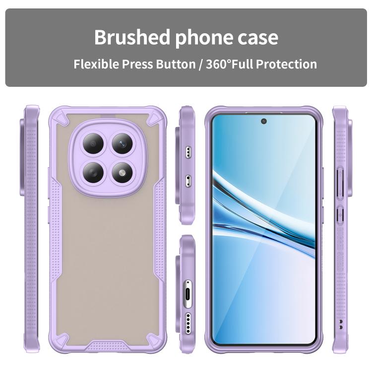 For Redmi Note 15 4G / 5G Global 164mm Armor Glaze PC Hybrid TPU Phone Case