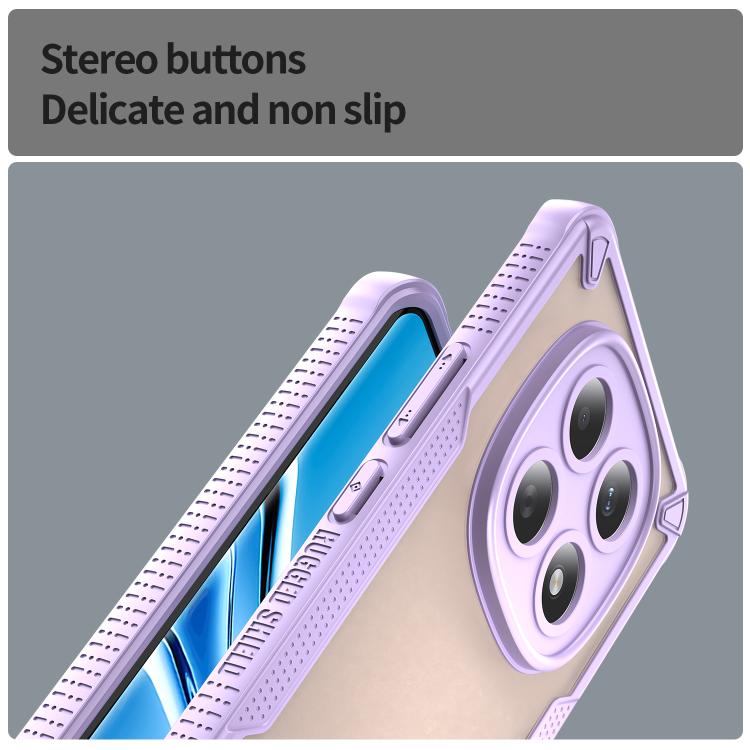 For Redmi Note 15 4G / 5G Global 164mm Armor Glaze PC Hybrid TPU Phone Case