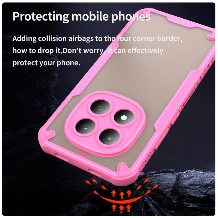 For Redmi Note 15 Pro 5G Global 163.6mm Armor Glaze PC Hybrid TPU Phone Case