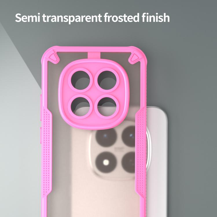 For Redmi Note 15 Pro 5G Global 163.6mm Armor Glaze PC Hybrid TPU Phone Case