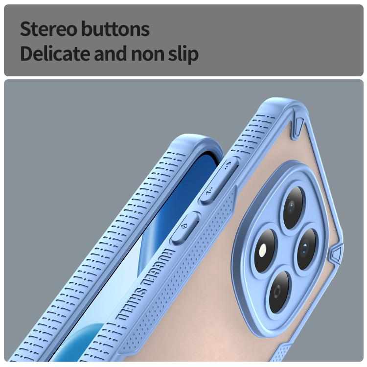 For Redmi Note 15 Pro 5G Global 163.6mm Armor Glaze PC Hybrid TPU Phone Case