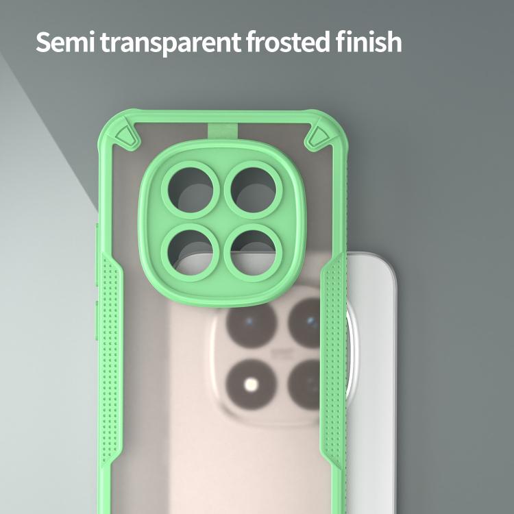 For Redmi Note 15 Pro 5G Global 163.6mm Armor Glaze PC Hybrid TPU Phone Case