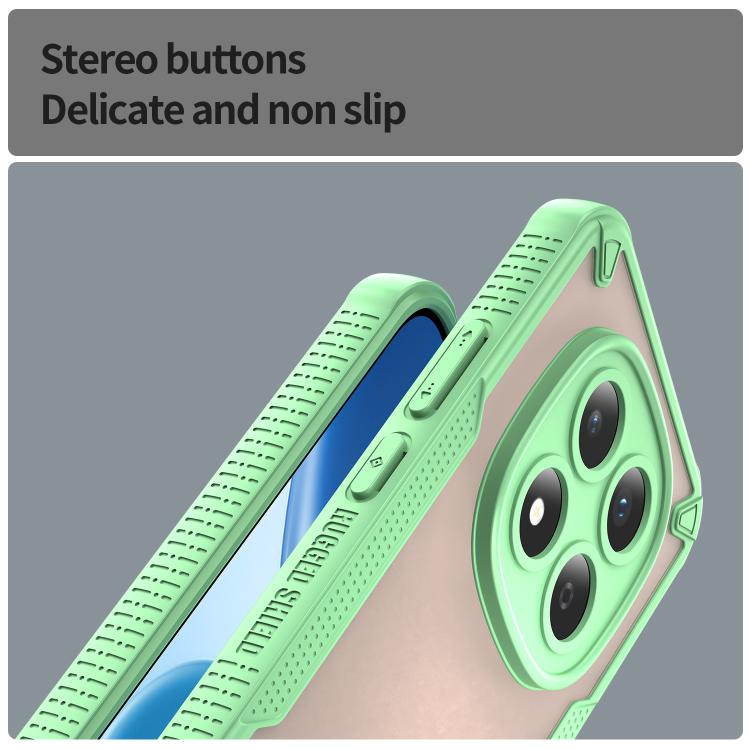 For Redmi Note 15 Pro 5G Global 163.6mm Armor Glaze PC Hybrid TPU Phone Case