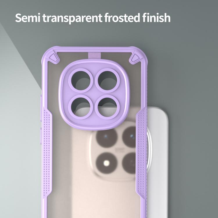 For Redmi Note 15 Pro 5G Global 163.6mm Armor Glaze PC Hybrid TPU Phone Case