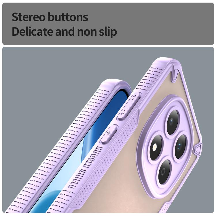 For Redmi Note 15 Pro 5G Global 163.6mm Armor Glaze PC Hybrid TPU Phone Case