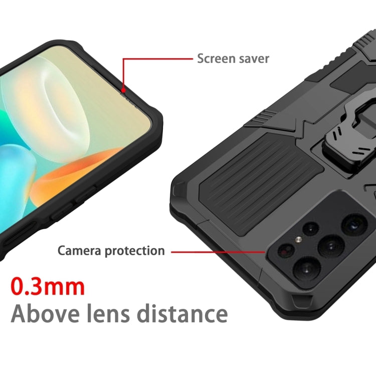 For Samsung Galaxy S24 Ultra 5G Armor Warrior Shockproof PC + TPU Phone Case