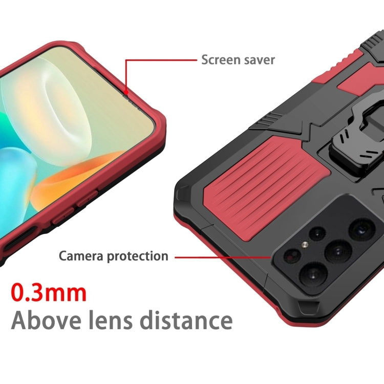 For Samsung Galaxy S24 Ultra 5G Armor Warrior Shockproof PC + TPU Phone Case