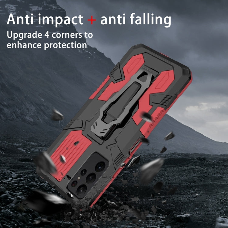 For Samsung Galaxy S24 Ultra 5G Armor Warrior Shockproof PC + TPU Phone Case