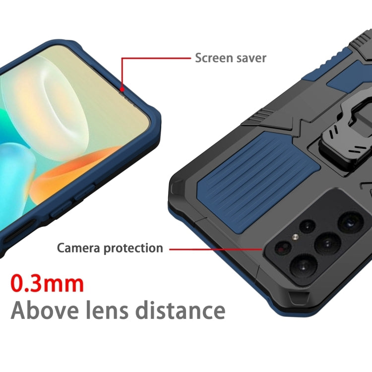 For Samsung Galaxy S24 Ultra 5G Armor Warrior Shockproof PC + TPU Phone Case