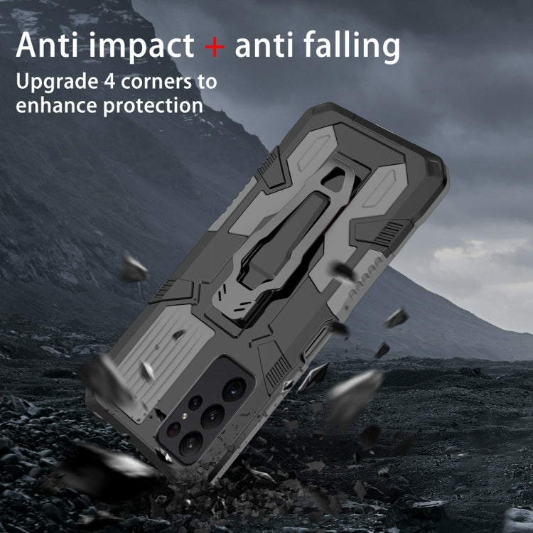 For Samsung Galaxy S25 Ultra 5G Armor Warrior Shockproof PC + TPU Phone Case