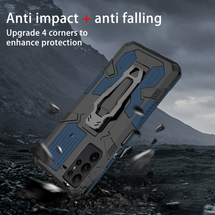 For Samsung Galaxy S25 Ultra 5G Armor Warrior Shockproof PC + TPU Phone Case