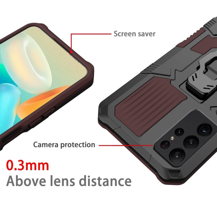 For Samsung Galaxy S25 Ultra 5G Armor Warrior Shockproof PC + TPU Phone Case