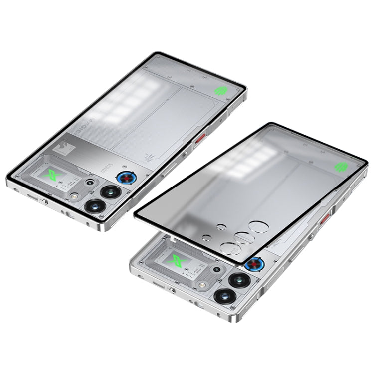For ZTE nubia Red Magic 10 Pro / 10 Pro+ Snap Buckle Metal Frame Frosted Phone Case