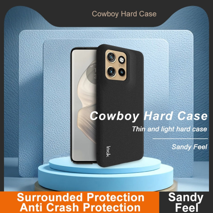 For Motorola Moto S50 imak Full Coverage Cowboy Hard Case
