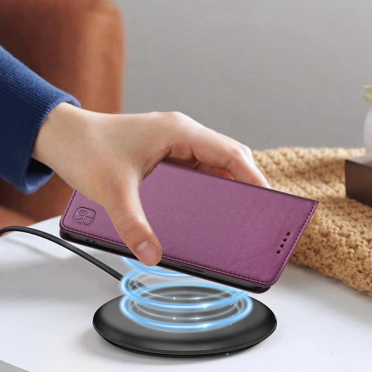 For Realme C71 4G Global RC01 Dual-Folded Magnetic Suction RFID Leather Phone Case