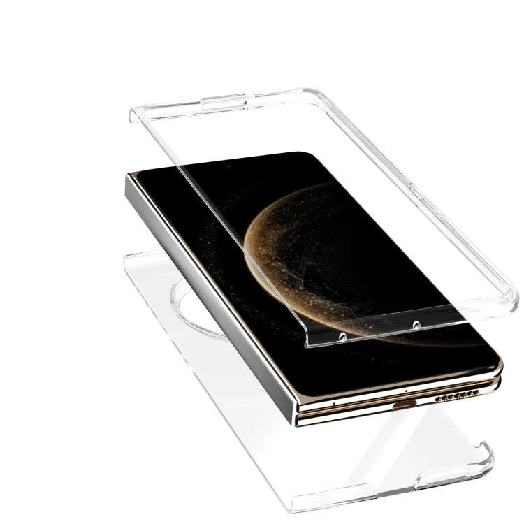 For Huawei Mate X6 ABEEL Clear PC Phone Case - Transparent