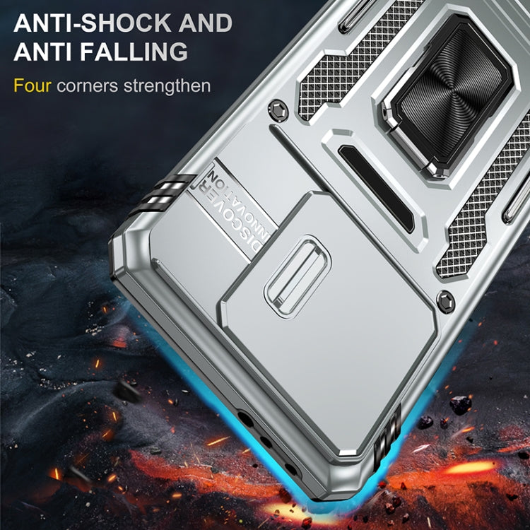 For Xiaomi 14T Armor PC Hybrid TPU Camera Shield Phone Case