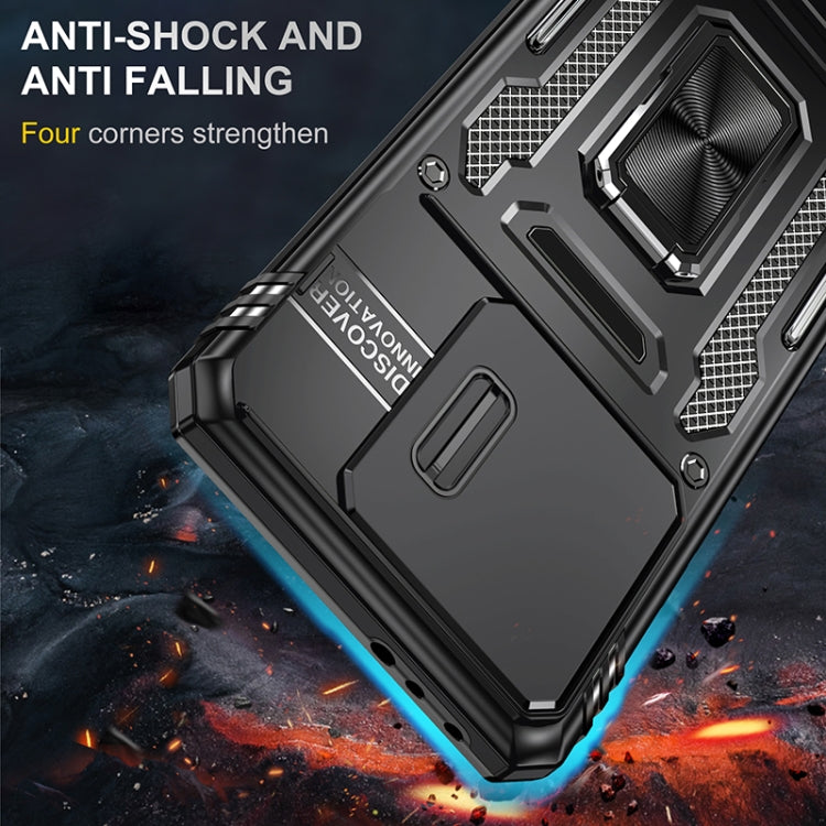 For Xiaomi 14T Pro Armor PC Hybrid TPU Camera Shield Phone Case