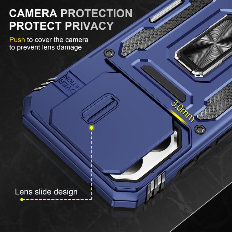For Xiaomi 15T Armor PC Hybrid TPU Camera Shield Phone Case