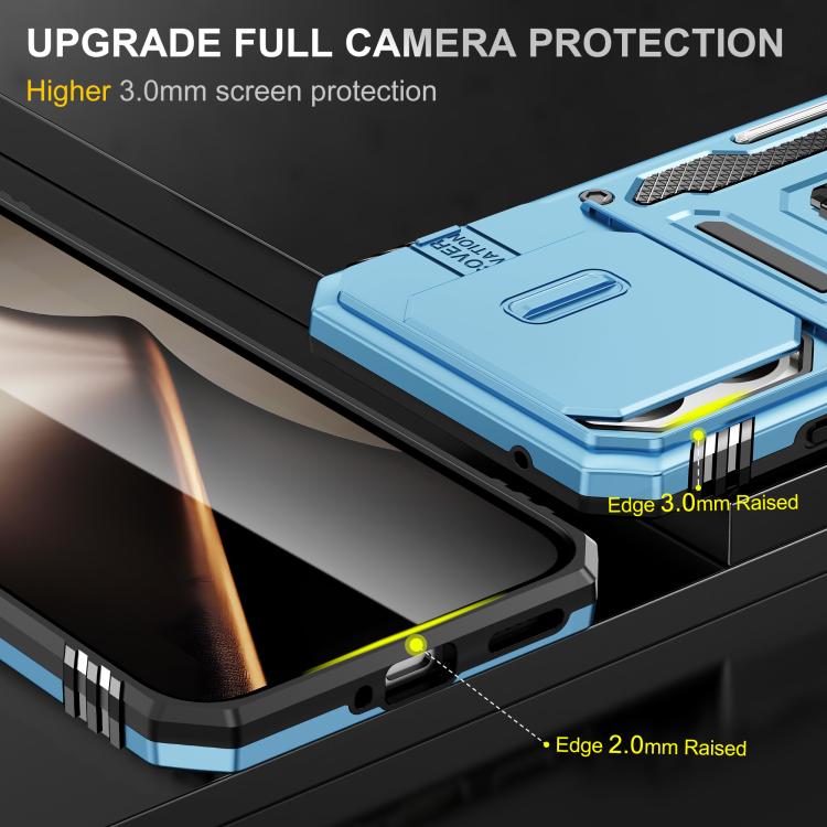 For Xiaomi 15T Armor PC Hybrid TPU Camera Shield Phone Case