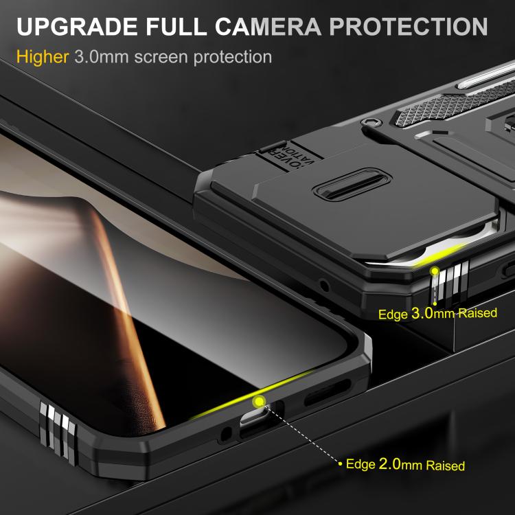 For Xiaomi 15T Armor PC Hybrid TPU Camera Shield Phone Case