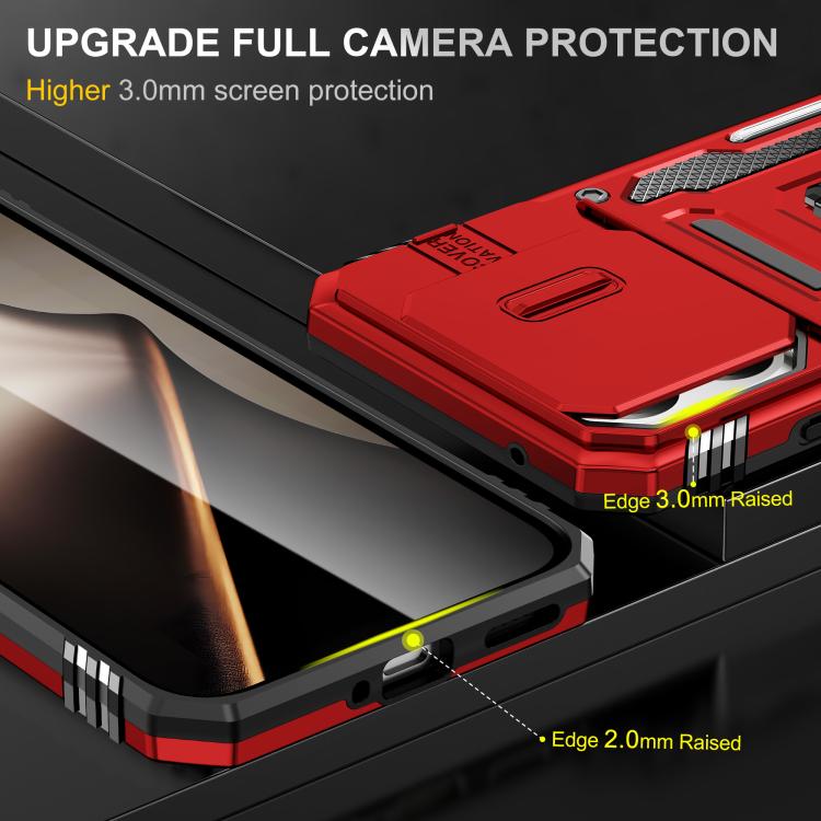 For Xiaomi 15T Armor PC Hybrid TPU Camera Shield Phone Case