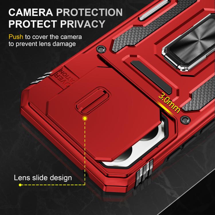 For Xiaomi 15T Armor PC Hybrid TPU Camera Shield Phone Case
