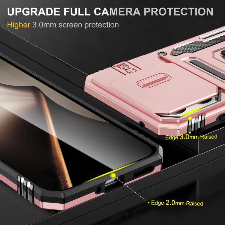 For Xiaomi 15T Armor PC Hybrid TPU Camera Shield Phone Case