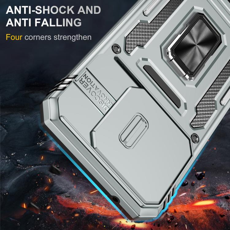 For Xiaomi 15T Armor PC Hybrid TPU Camera Shield Phone Case
