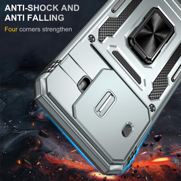 For Xiaomi 15T Pro Armor PC Hybrid TPU Camera Shield Phone Case