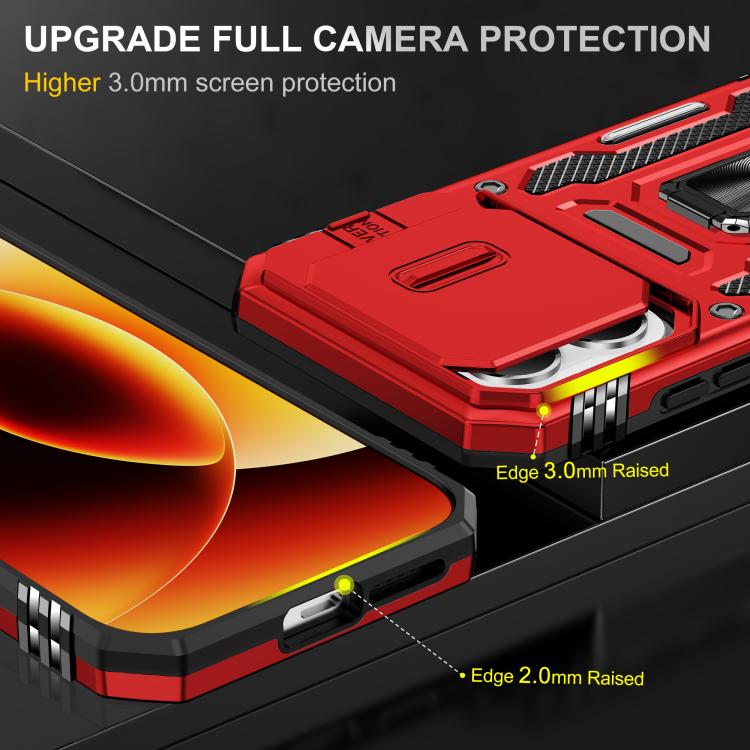 For Xiaomi 17 Armor PC Hybrid TPU Camera Shield Phone Case