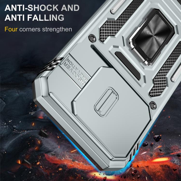 For Xiaomi 17 Armor PC Hybrid TPU Camera Shield Phone Case