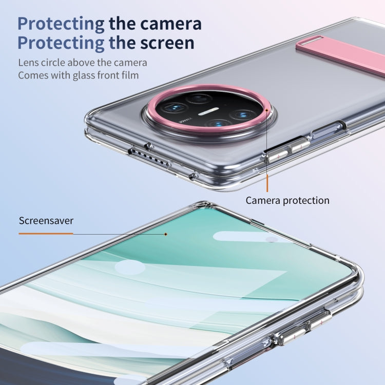 For Huawei Mate X3 Ice-Cold Holder PC Hybrid TPU Phone Case