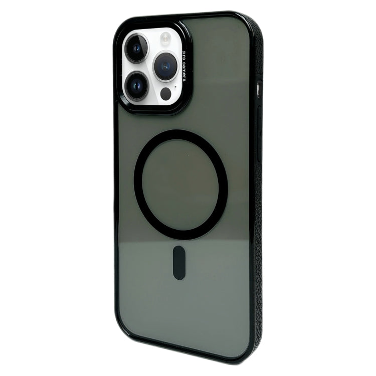 For iPhone 13 Pro Max Metal Lens Frame MagSafe Phone Case