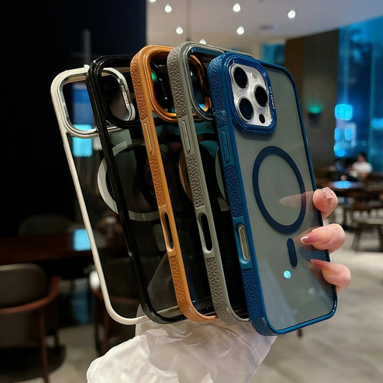 For iPhone 13 Metal Lens Frame MagSafe Phone Case