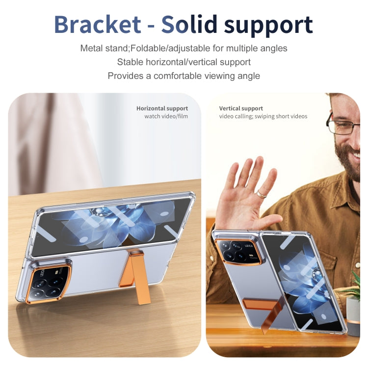 For Xiaomi Mix Fold 4 Ice-Cold Holder PC Hybrid TPU Phone Case