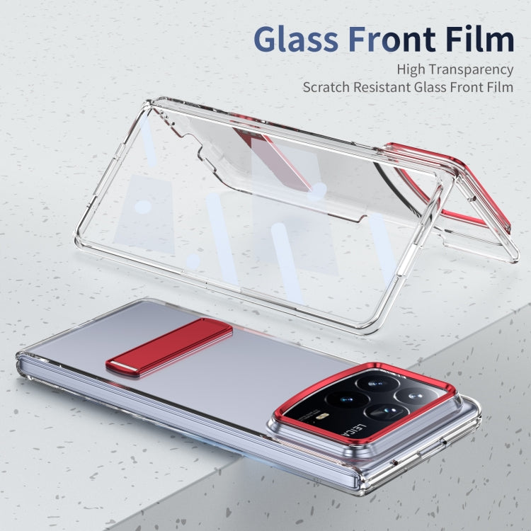 For Xiaomi Mix Fold 4 Ice-Cold Holder PC Hybrid TPU Phone Case