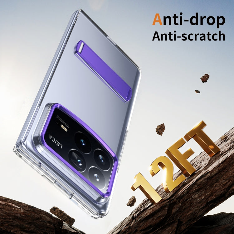 For Xiaomi Mix Fold 4 Ice-Cold Holder PC Hybrid TPU Phone Case