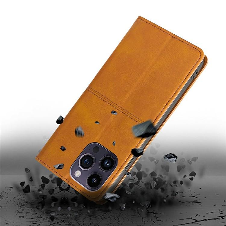 For Sharp Aqous wish5 Cow Texture Magnetic Leather Phone Case