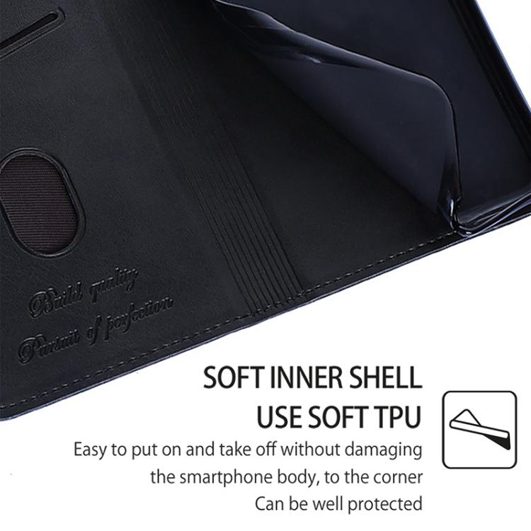 For Redmi Note 14S 4G Cow Texture Magnetic Leather Phone Case