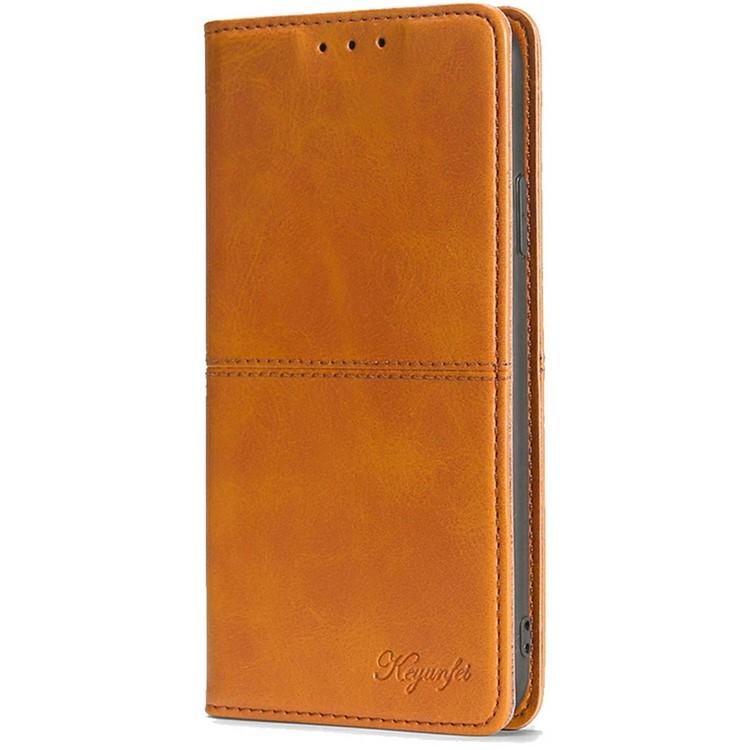 For Redmi K80 Ultra Cow Texture Magnetic Leather Phone Case
