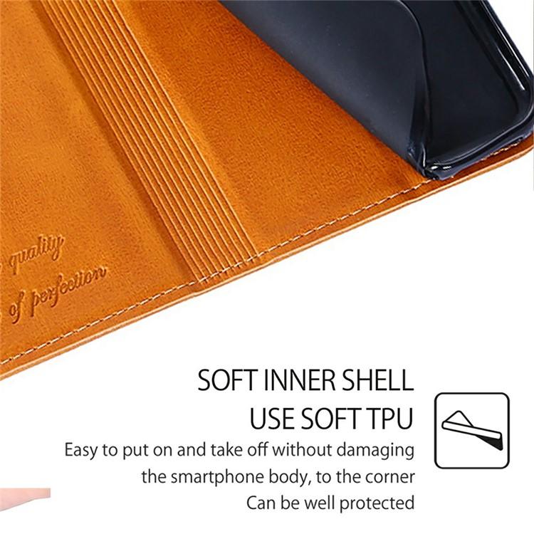 For Redmi K90 5G / Poco F8 Pro Cow Texture Magnetic Leather Phone Case