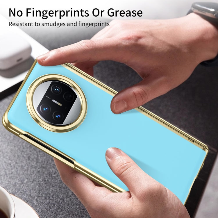 For Huawei Mate X3 Integrated AG Frosted Vacuum Plating Phone Case