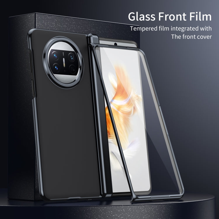 For Huawei Mate X3 Integrated AG Frosted Vacuum Plating Phone Case