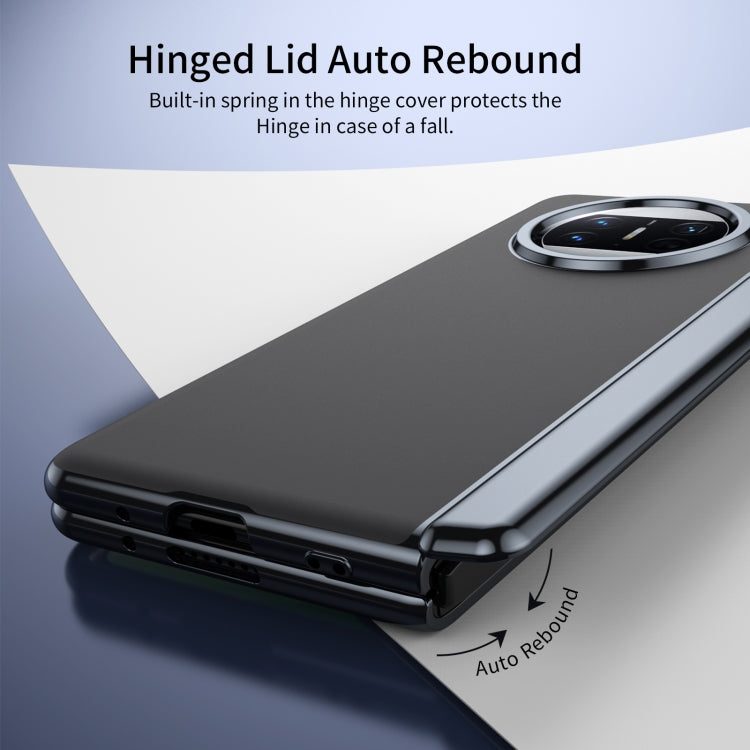 For Huawei Mate X3 Integrated AG Frosted Vacuum Plating Phone Case
