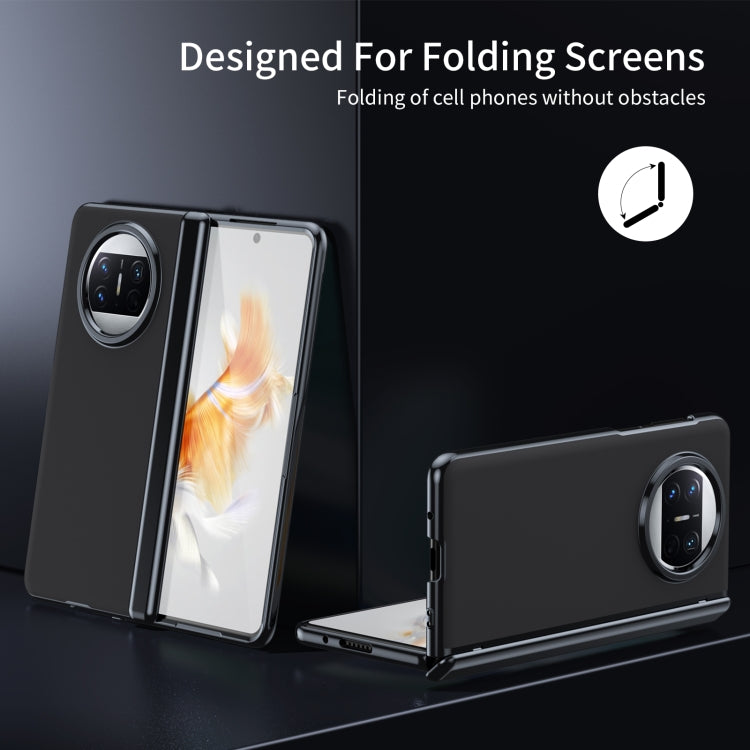 For Huawei Mate X3 Integrated AG Frosted Vacuum Plating Phone Case