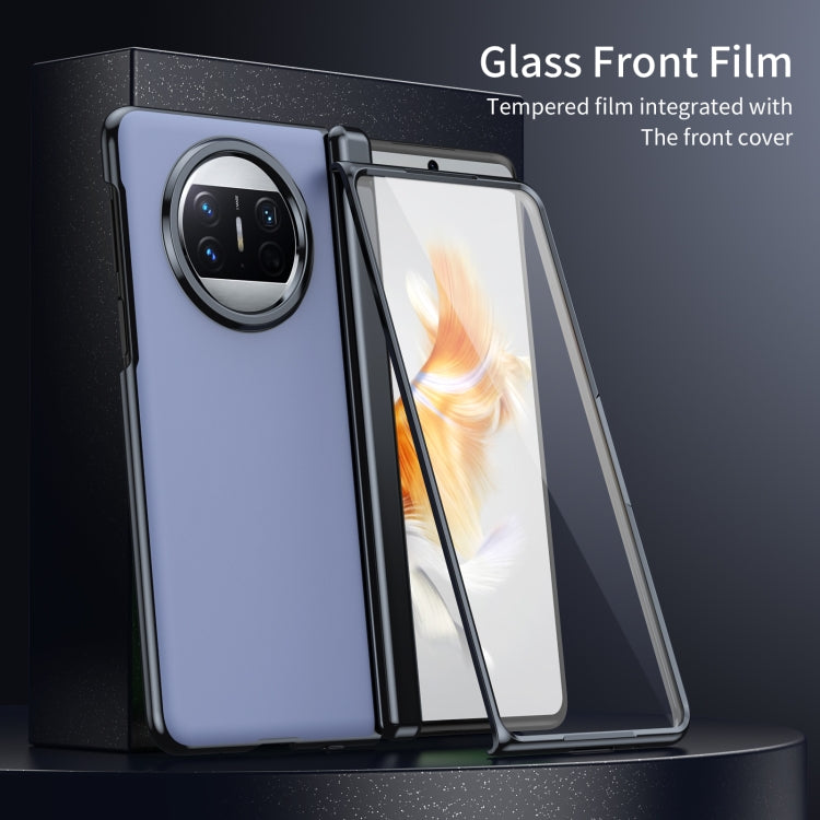 For Huawei Mate X3 Integrated AG Frosted Vacuum Plating Phone Case