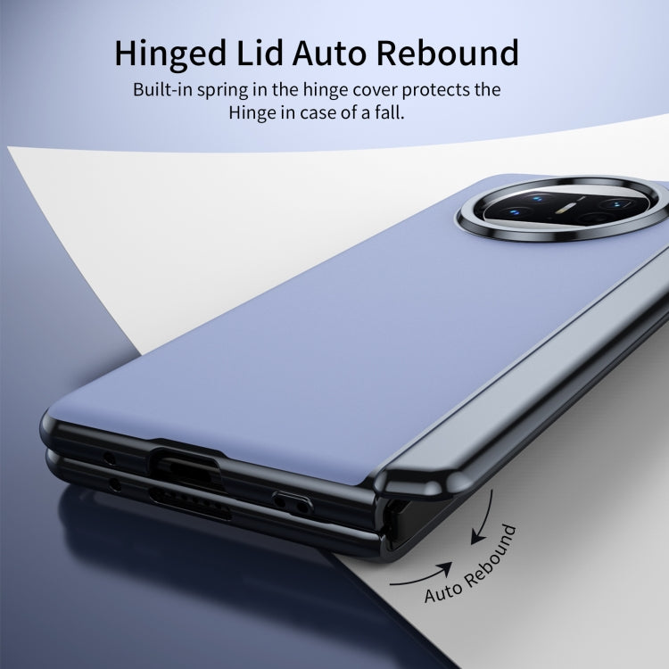 For Huawei Mate X3 Integrated AG Frosted Vacuum Plating Phone Case