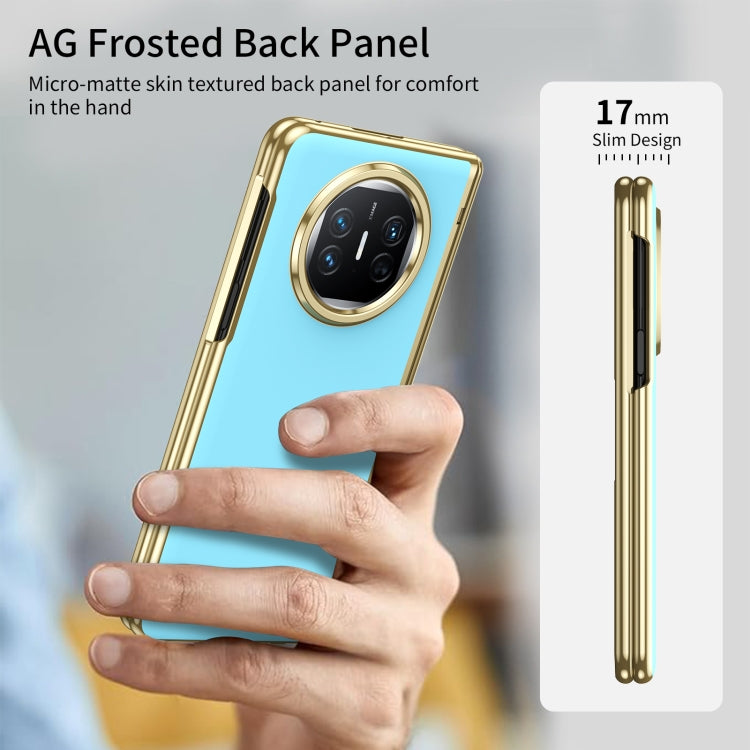 For Huawei Mate X5 Integrated AG Frosted Vacuum Plating Phone Case